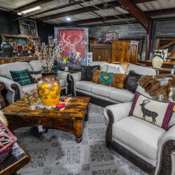 Monte Carlo custom leather livingroom set with manual recliner